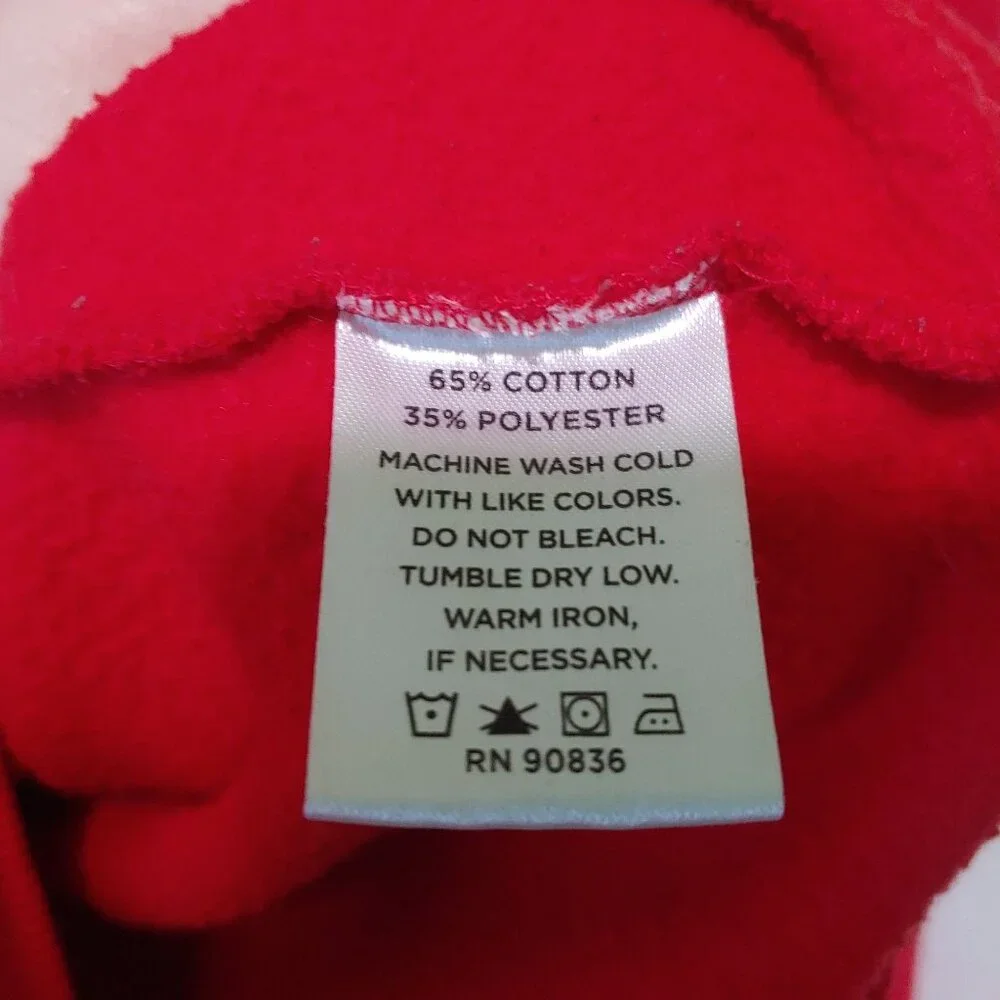 River Hawks Hockey hoodie womens Medium red pullover kangaroo pocket No.5